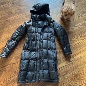 Black North Face Coat